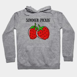 Strawberries, Fruit, Summer Picking, Harvest, Agriculture, Summer Hoodie